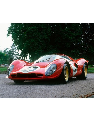 Scale Model Acrylic Color Red Ferrari 330 P4 -...