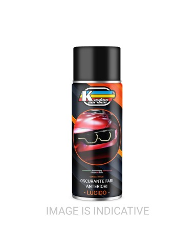 HEADLIGHT BLACK SMOKE SPRAY GLOSSY PAINT (LOW DARKNESS)