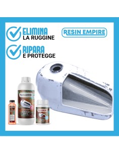 KIT TRATTAMENTO ANTI RUGGINE SERBATOIO MOTO BIANCO MEDIO