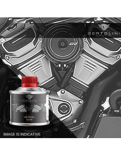 Engine Paint Silver Gray Satin 2k Hi Heat - 250gr 2