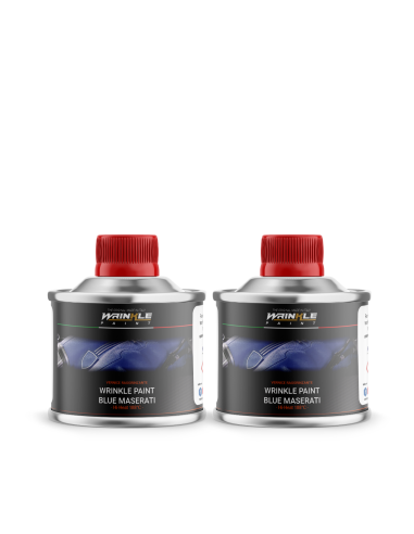 Wrinkle Paint Blue Maserati High Heat - 250gr