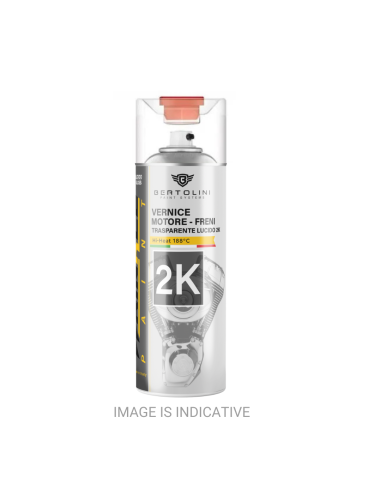 Engine and Brake Caliper Hi Heat Paint Coat Gloss 2K - 400ml