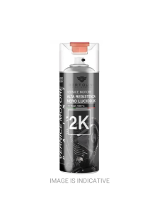 GLOSSY BLACK 2K - High Temperature Engine Spray Paint -...