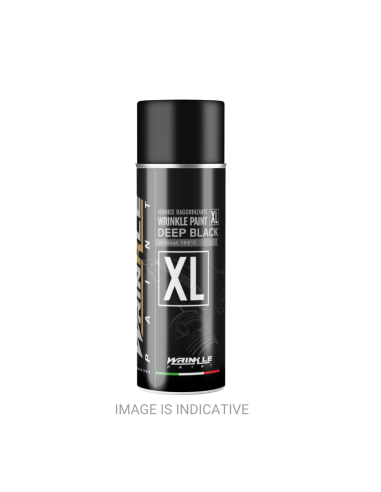 Original Ferrari Black XL Wrinkle Paint Spray High Temperature - 400ml