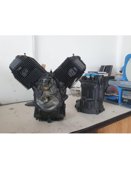 MATTE BLACK 1K - High Temperature Engine Spray Paint - 400ml