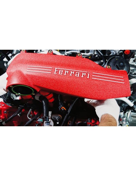 Wrinkle Paint Ferrari Red High-Temperature Engine - 250gr
