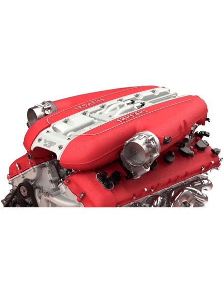 Maserati Red High-Temperature Wrinkle Paint for Engine - 250g