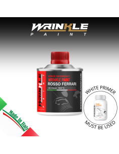 Wrinkle Paint Red Ferrari High Heat - 250gr