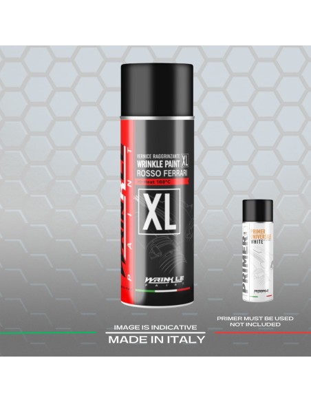 Wrinkle Paint Spray Maserati Red XL High Temperature Engine - 400ml