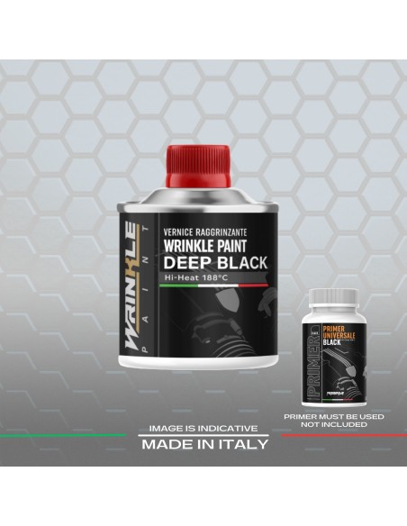 Wrinkle Paint Black Harley Davidson High-Temperature Engine - 250g