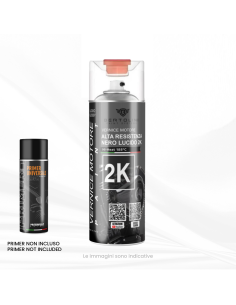 Hi Heat Brake Caliper Spray Paint Black Gloss 2K - 400ml