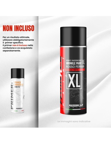 Wrinkle Paint Spray Red Ferrari XL Original...