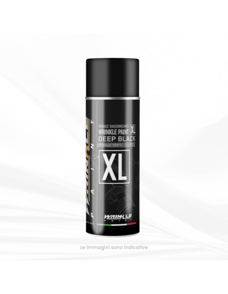 Original Ferrari Black XL Wrinkle Paint Spray High Temperature - 400ml
