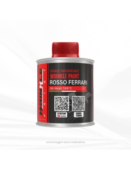 Maserati Red High-Temperature Wrinkle Paint for Engine - 250g