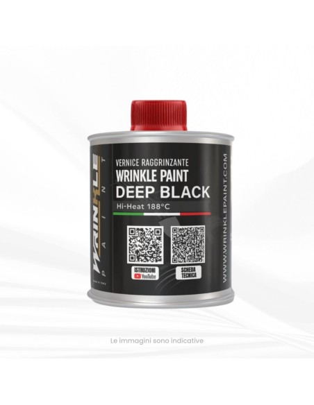 Wrinkle Paint Black Harley Davidson High-Temperature Engine - 250g