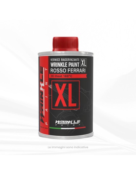 XL Ferrari Red High-Temperature Wrinkle Paint for Engine - 500g