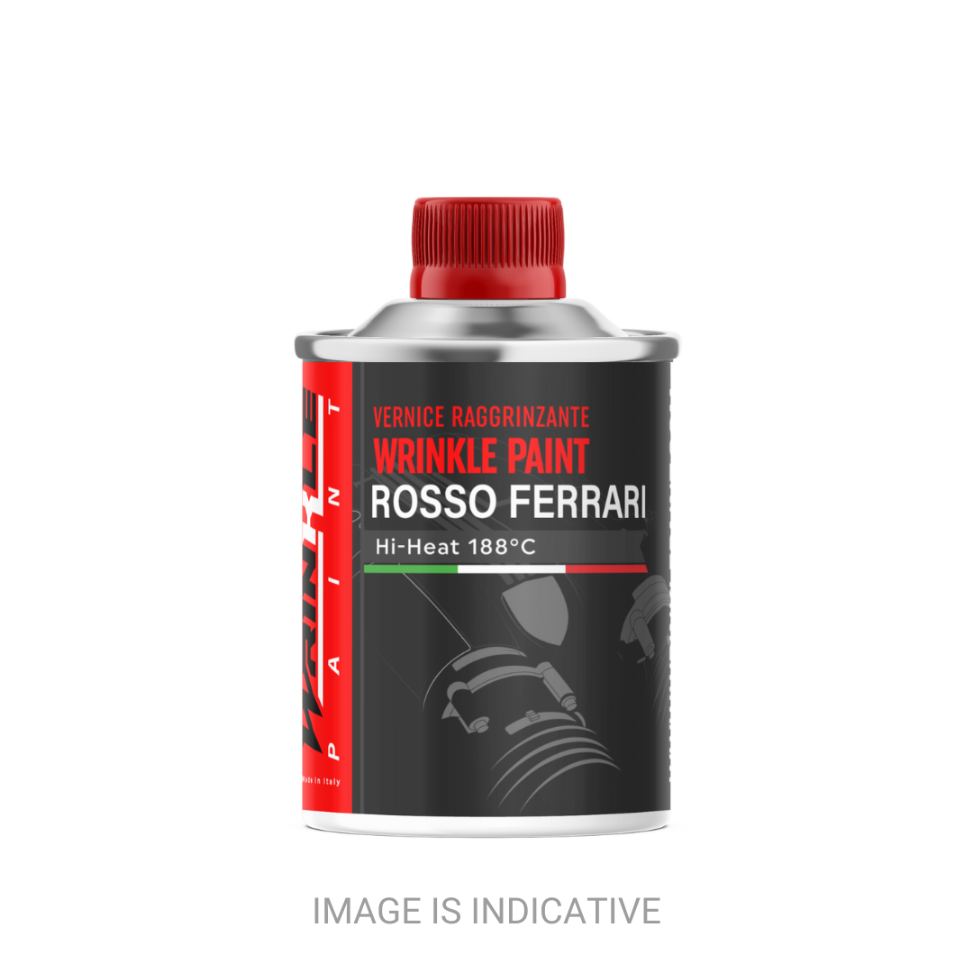 Wrinkle Paint FERRARI RED Engine High Heat - 250 gr